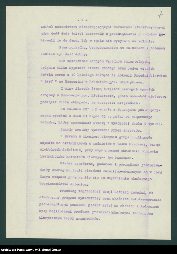 image.from.unit.number "Oceny Wydziału dotyczące świeckiego charakteru letniego wypoczynku młodzieży"