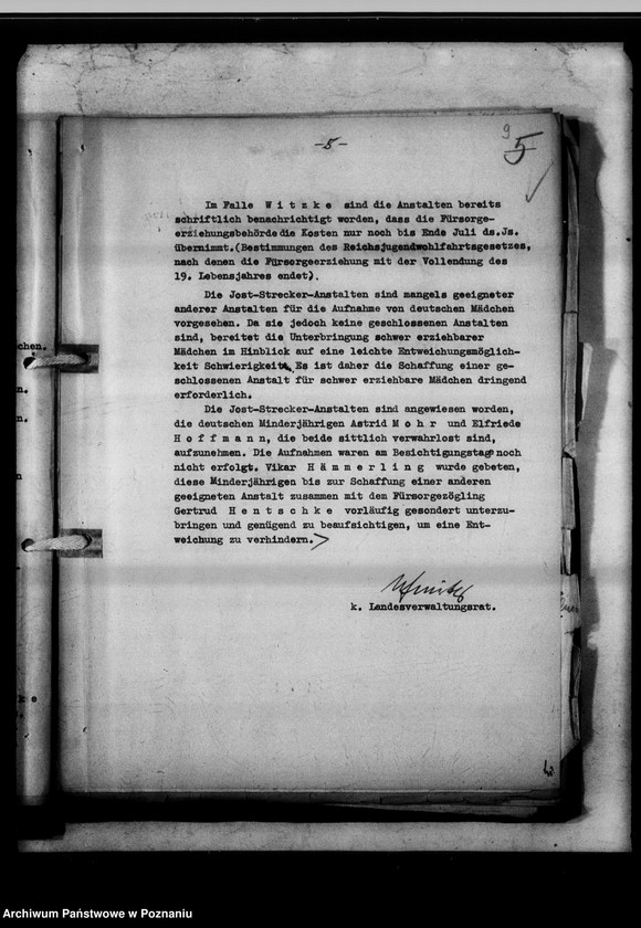 Obraz 14 z jednostki "Fürsorgeerziehung an deutsche Minderjährigen."