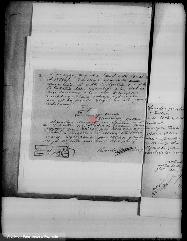 Obraz 13 z jednostki "Sprawa częściowej zmiany użytkowania 196,08 ha gruntów leśnych miasta Kalisza dla celów parcelacji letniskowej"