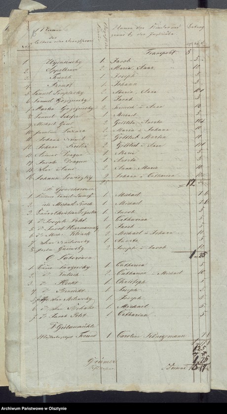 image.from.unit.number "Beläge der Passenheimschen Schul-Cassen-Rechnung"