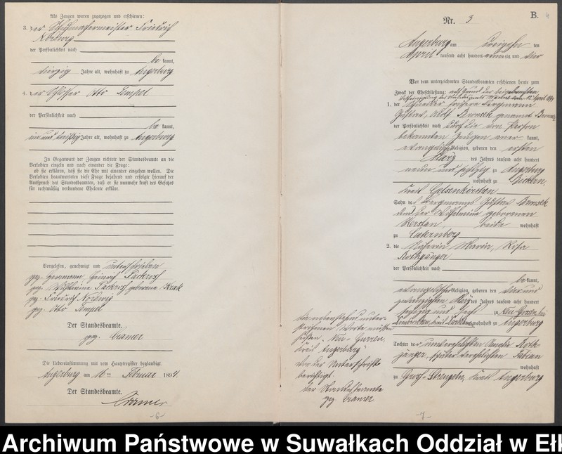 image.from.unit.number "Heiraths-Neben-Register des Preussischen Standes-Amtes Angerburg Kreis Angerburg"