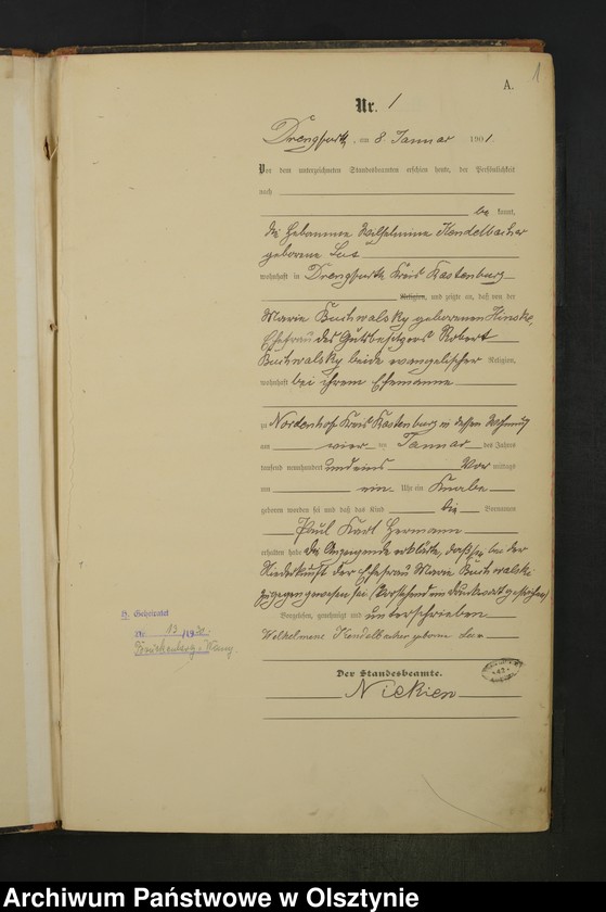 image.from.unit.number "Geburts-Haupt-Register Nr 1 - 54"