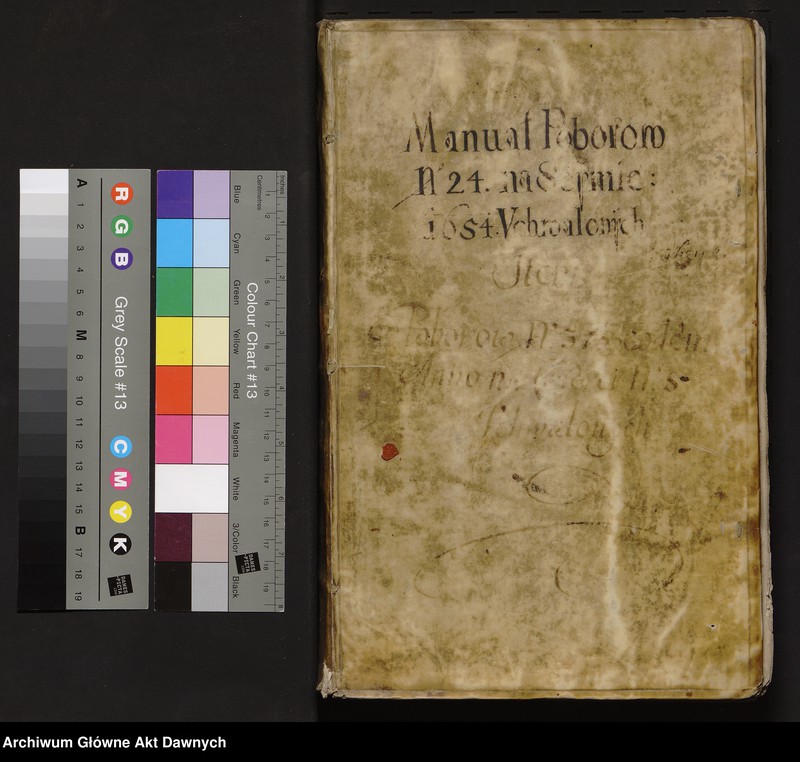 image.from.unit.number "Rejestr różnych dochodów Rzeczypospolitej uchwalonych na sejmie 1654 r."