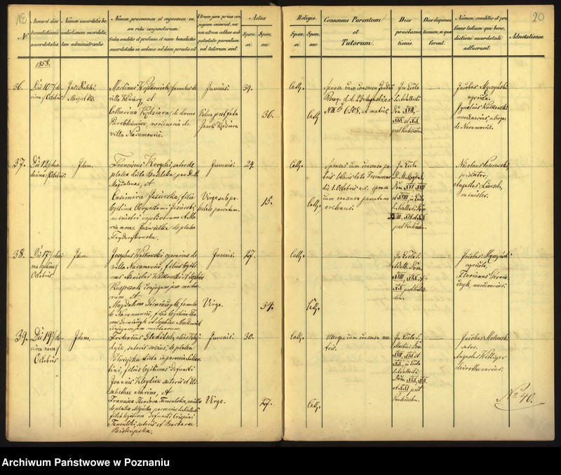 Obraz 13 z jednostki "Księga małżeństw"