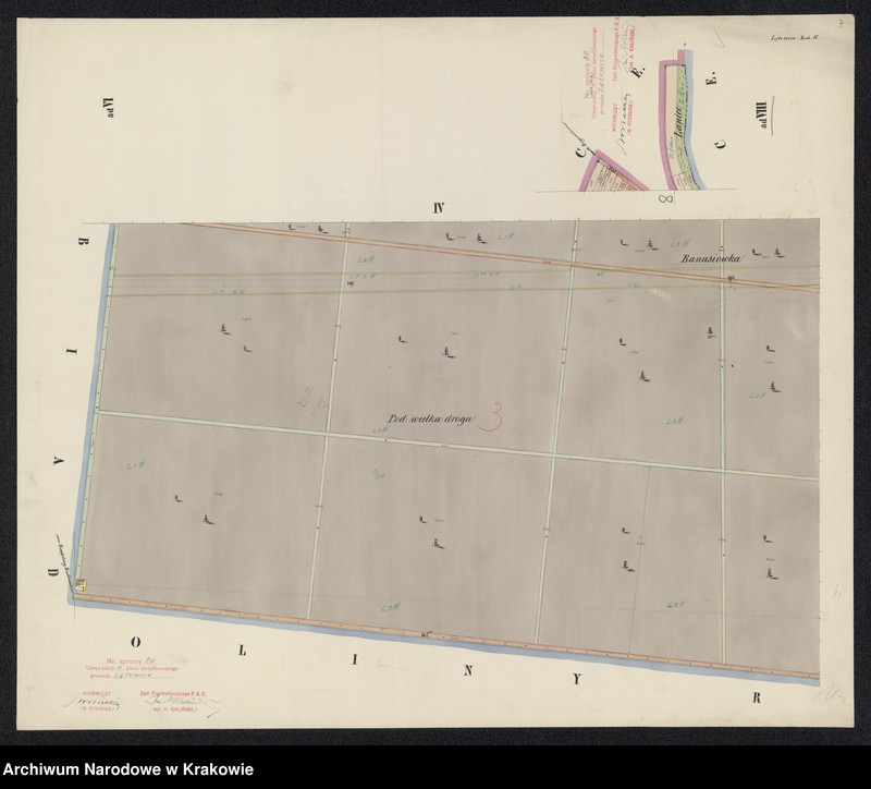 image.from.unit.number "Łętowice sammt der Ortschaft Dębina Łętowska in Galizien Bochnier Kreis Bezirk Radlow [Radłów]"