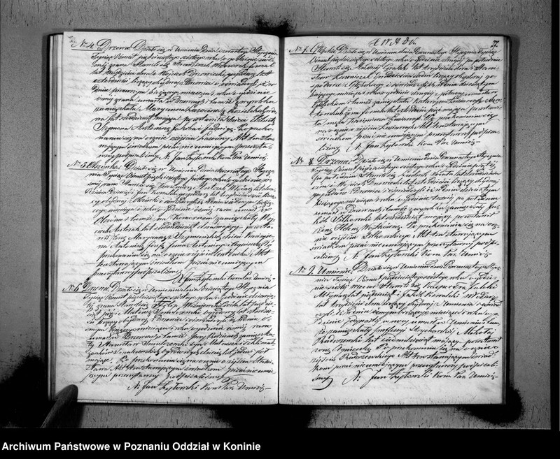 Obraz 20 z jednostki "Duplikat urodzonych, zaślubionych, zmarłych"