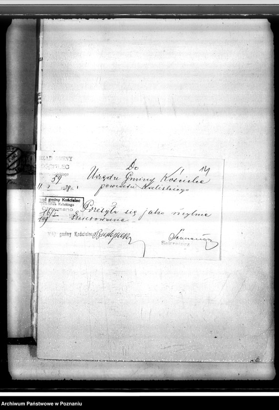 Obraz 18 z jednostki "Sprawa zmiany rodzaju użytków 0,63 ha gruntów leśnych we wsi Mycielin powiat kaliski"