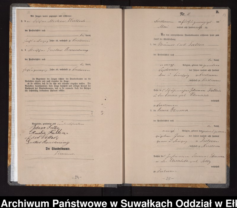 image.from.unit.number "Heiraths-Haupt-Register des Königlich Preussischen Standes-Amtes Stadt Nicolaiken Kreis Sensburg"