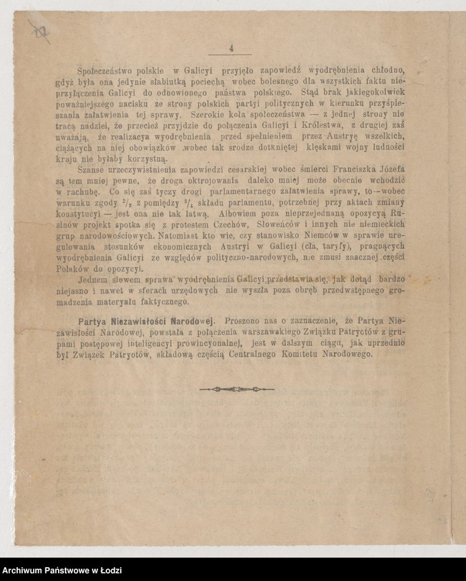 Obraz 4 z jednostki "[Biuletyn Partii Niezawisłosci Narodowej]"