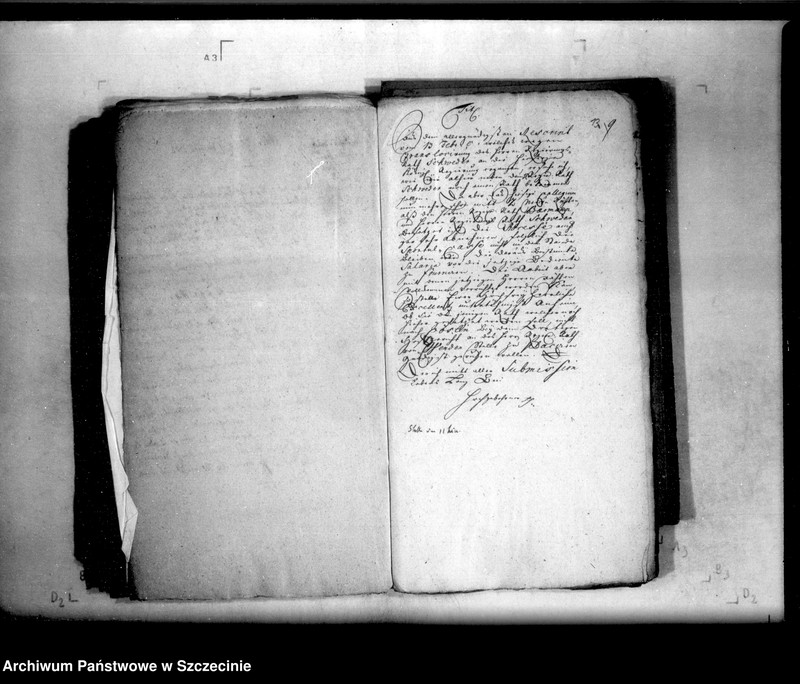 image.from.unit.number "Wegen des bei der Pommerschen Regierung bestellten Regierungsrat Andreas Johann Schweder, und von demselben in Abwesenheit des Regierungs-Vice-Präsidenten beim 2-ten Senat zuführenden Directorii."