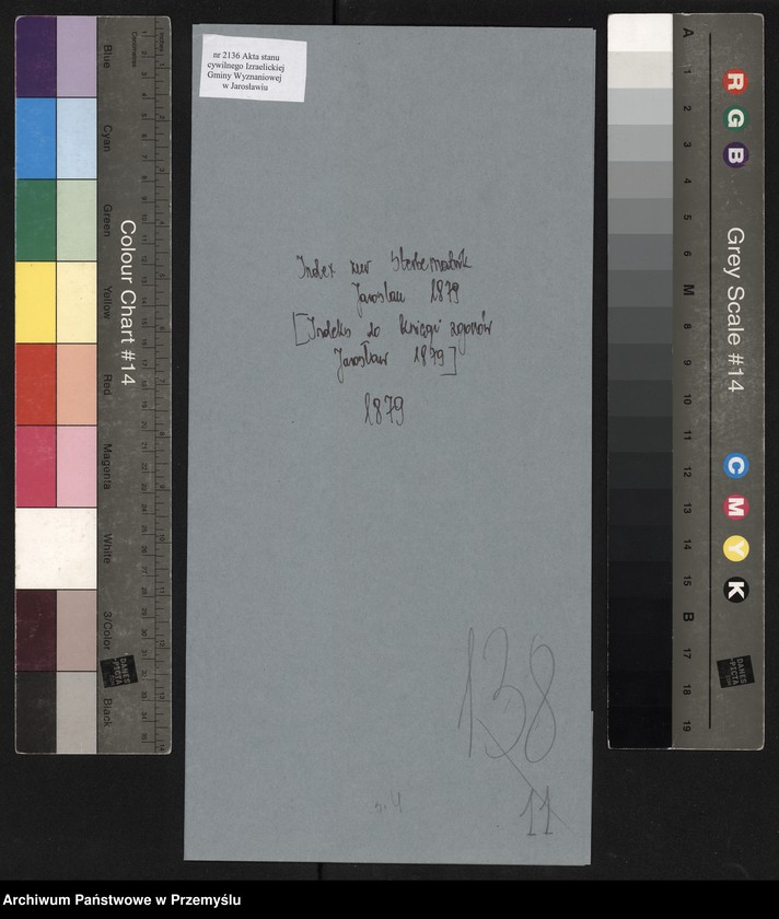 image.from.unit.number "Index zur Sterbematrik Jaroslau 1879"