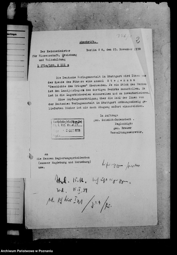 Obraz 6 z jednostki "Arbeitspläne im Landjahrlager"