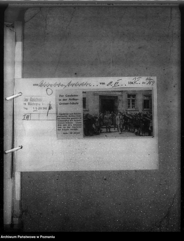 Obraz 20 z jednostki "Wycinki prasowe dotyczące Kraju Warty"