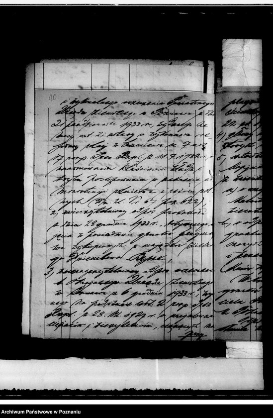 Obraz 13 z jednostki "Przewłaszczenie majątku Dziembowo, Byszki powiat chodzieski"