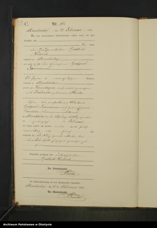 image.from.unit.number "Sterbe-Neben-Register Nr 1 - 29"