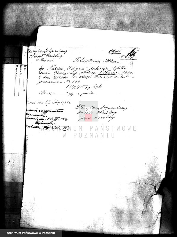 Obraz 13 z jednostki "Spłata czynszu dzierżawnego majątku państwowego Żółków"