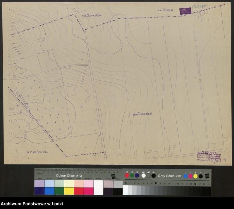 Obraz 1 z jednostki "Plan m. Łodzi 1:2000, odbitki. Sekcja SO 111"
