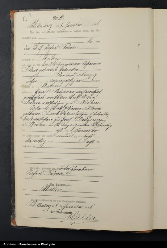image.from.unit.number "Sterbe-Neben-Register Nr 1 - 156"