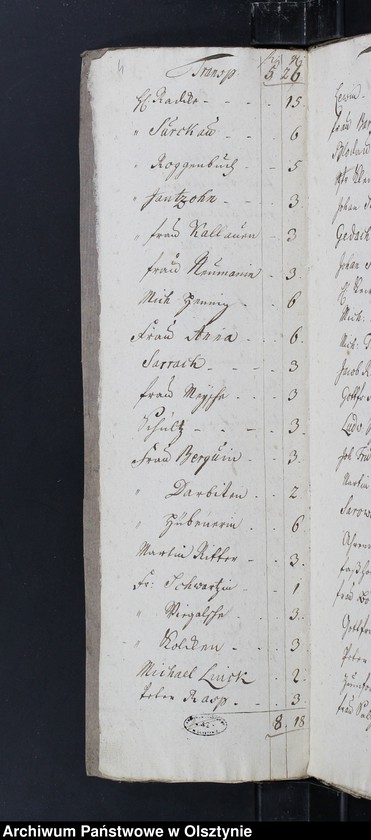 image.from.unit.number "Aufgeforderte dezem von Instleuten auf 1754"