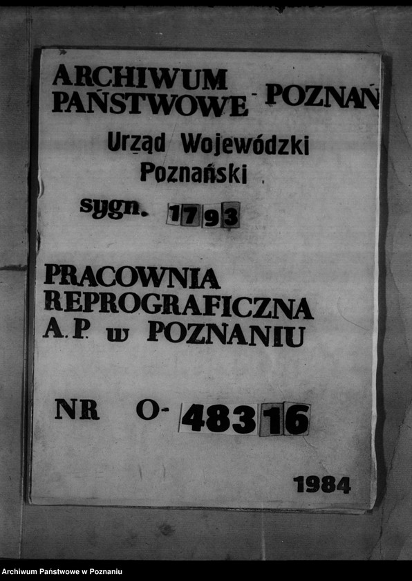 Obraz 1 z jednostki "Sprawy katastralne Domeny Nochowo"