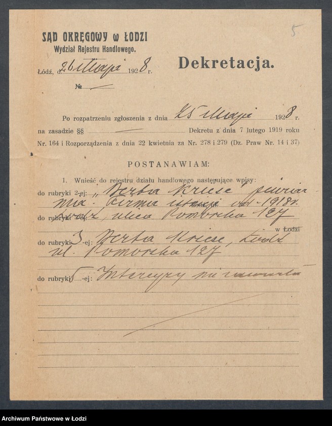 Obraz 7 z jednostki "Berta Kriese – piwiarnia"