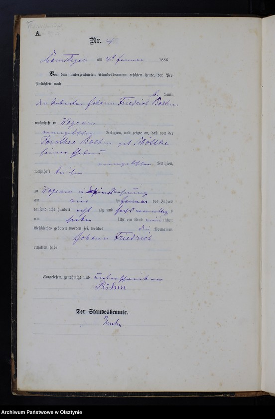 image.from.unit.number "Geburts-Haupt-Register Nr 1 - 154"