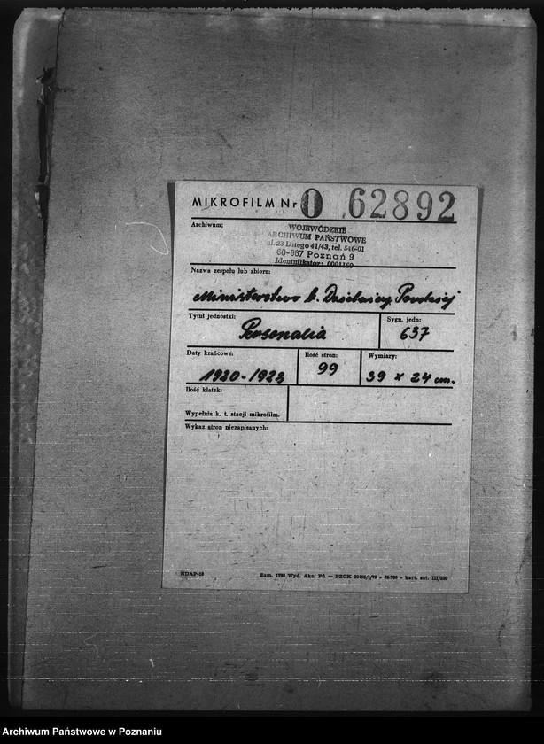 Obraz 2 z jednostki "Personalia"