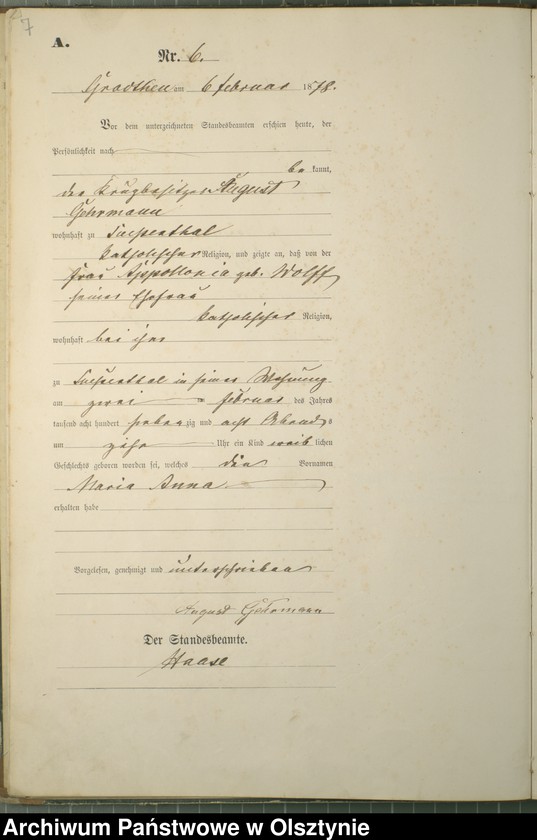 image.from.unit.number "Geburts-Haupt-Register nr 1 - 77"