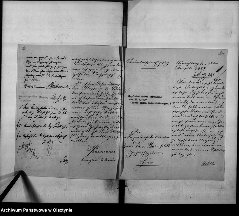 image.from.unit.number "Personal-Akten für den Kanzlei Sekrär Plaumann [Friedrich Karl]"
