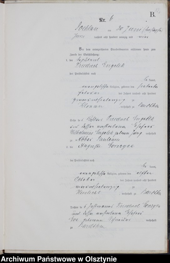 image.from.unit.number "Heiraths-Neben-Register Nr 1 - 12"