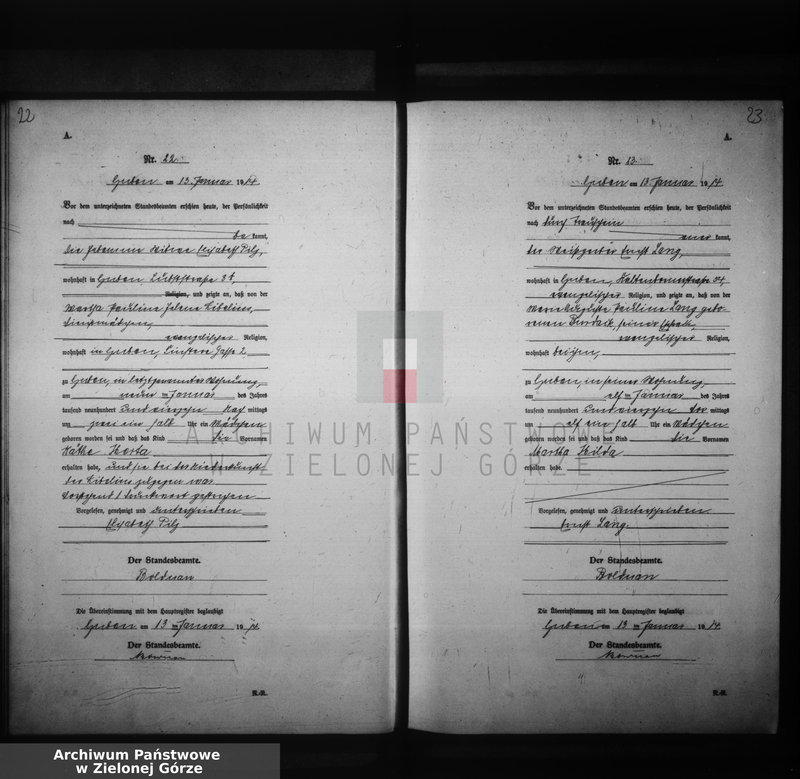 image.from.unit.number "Geburts-Neben-Register, Vol. I No 1 bis 271"