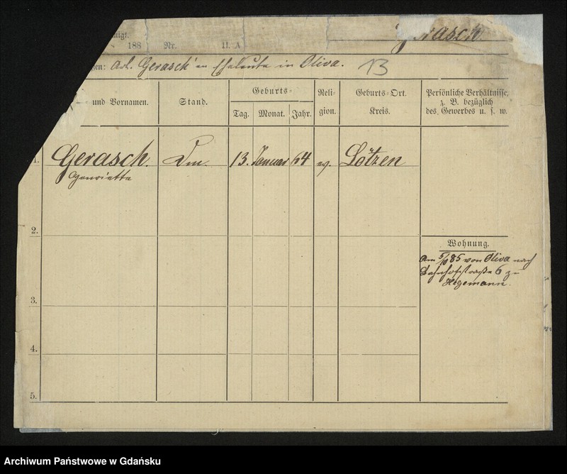 image.from.unit.number "Karty meldunkowe: Gerade - Gerguss"