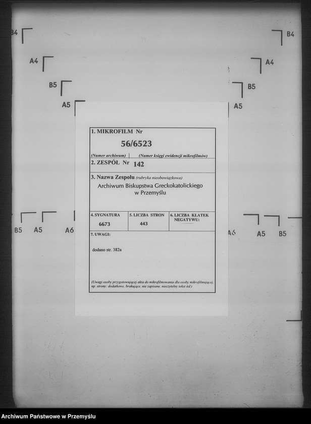 Obraz 2 z jednostki "[Kopie ksiąg metrykalnych parafii Żużel (dekanat Bełz)]"