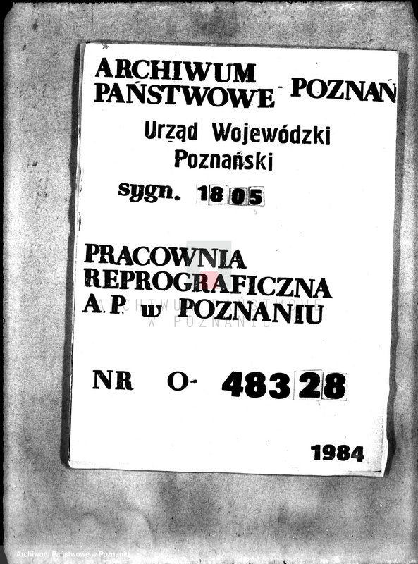 Obraz 1 z jednostki "Kontrakt dzierżawny majątku Pawłowice"
