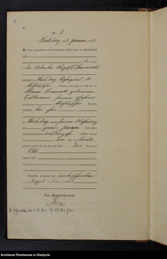 image.from.unit.number "Geburts-Haupt-Register Nr 1 - 178"