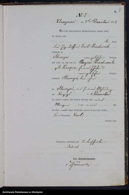 image.from.team "Urząd Stanu Cywilnego w Choszczewie pow. mrągowski"