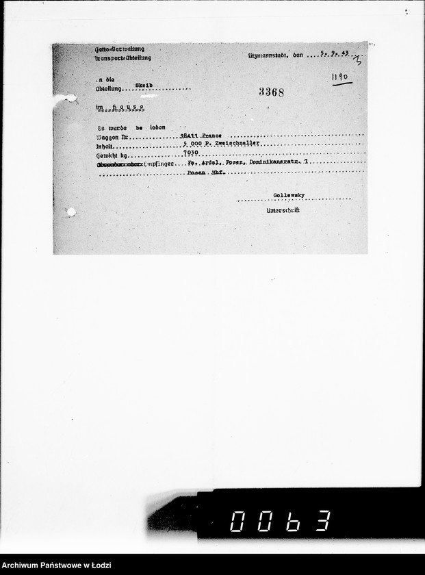 Obraz 7 z jednostki "63 III Produktionsaufgabe Gemeinschaft. Schuhe, Arbeitsauftrag 1190, Auslieferung"