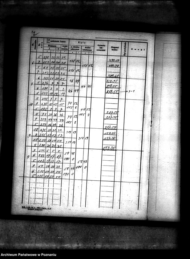 Obraz 10 z jednostki "Akta dotyczące postępowania technicznego przy przymusowym wykupie majątku Łukom i powiatu konińskiego"