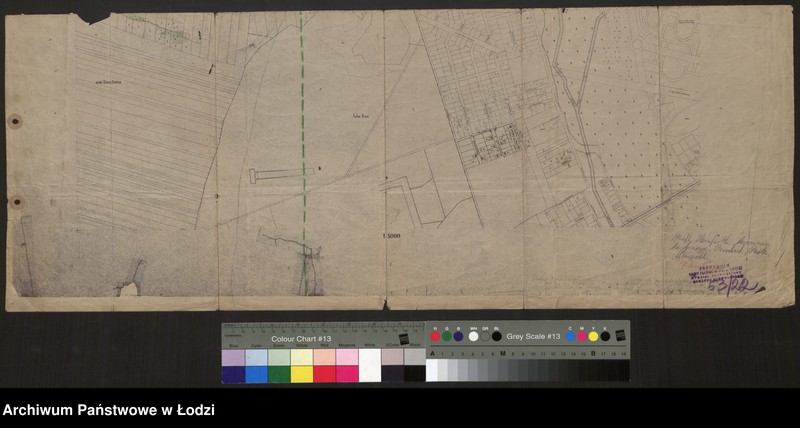 Obraz 1 z jednostki "Fragment planu m. Łodzi Sekcja VII D"