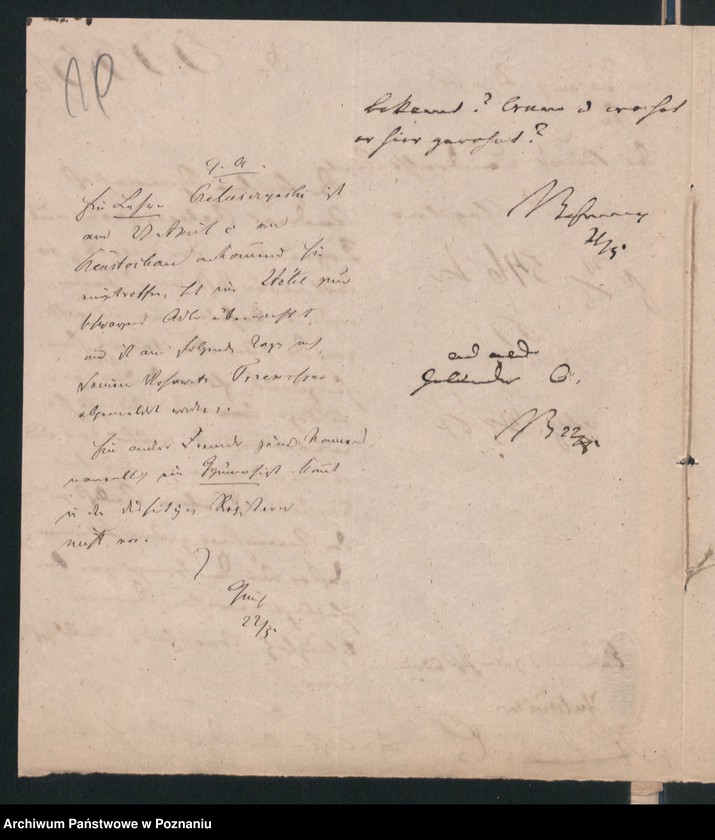 Obraz 14 z jednostki "A. betr. Auskunft über Inländer Lit. C /Namen-Rotulus vorgeheftet/"