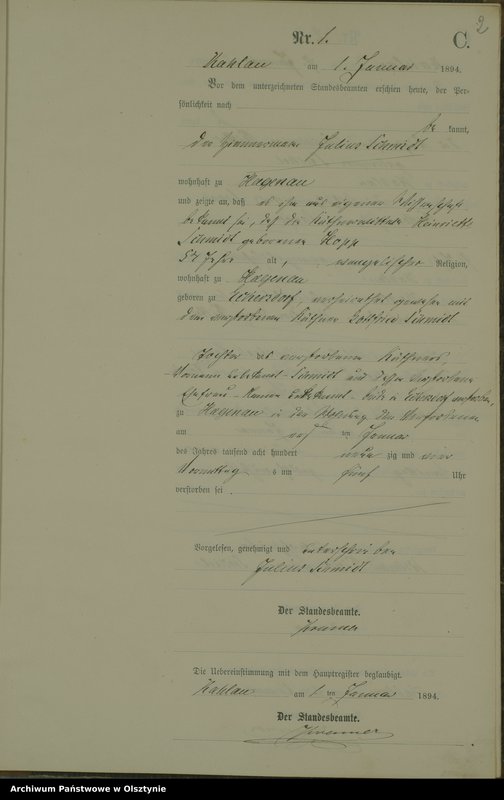 image.from.unit.number "Sterbe-Neben-Register nr 1 - 66"