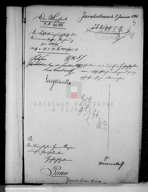 Obraz 7 z jednostki "Die Verwaltung der Stadt Jaratschewo /Jaraczewo/ kreis Jarotschin"