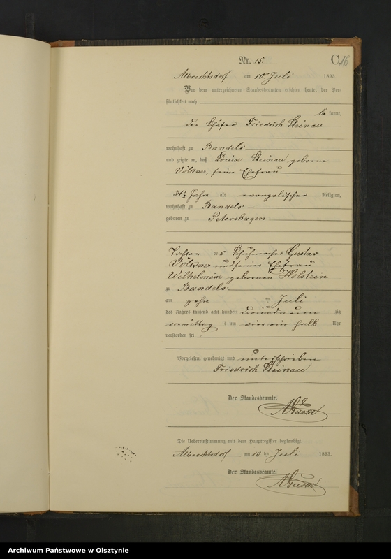 image.from.unit.number "Sterbe-Neben-Register Nr 1 - 33"