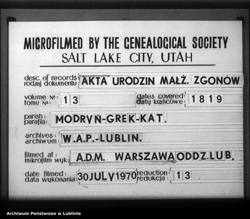 image.from.unit.number "Księga urodzeń, zapowiedzi, małżeństw i zgonów"