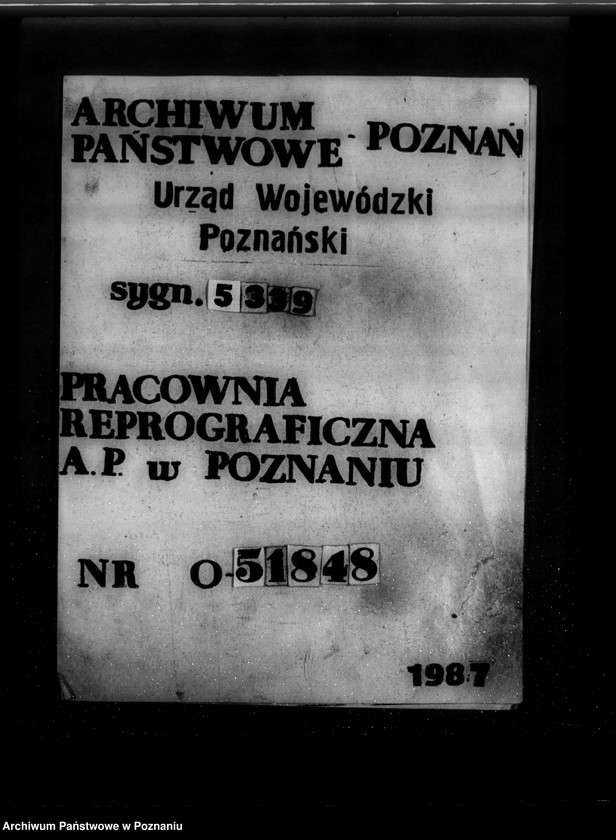 Obraz 1 z jednostki "Projekt na budowę tartaku w Gądkach /wł. Zakłady Kórnickie/"
