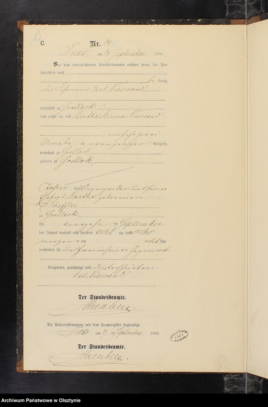 image.from.unit.number "Sterbe-Neben-Register Nr 1 - 19"