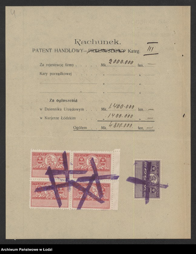 Obraz 6 z jednostki "Jankiel Brandzel – sprzedaż owoców"