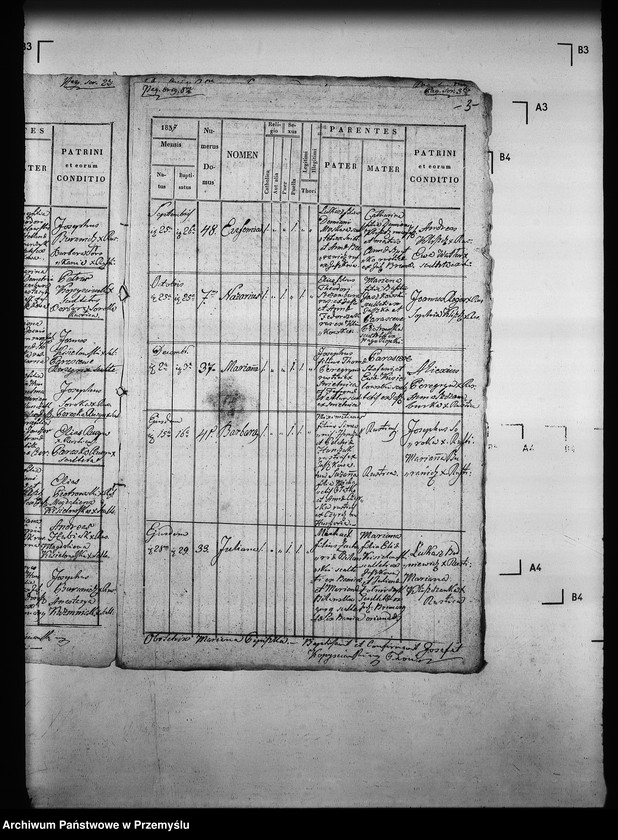 Obraz 7 z jednostki "[Kopie ksiąg metrykalnych parafii Brunary Wyżne z filiami Brunary Niżne, Czarna, Jaszkowa (dekanat Grybów)]"