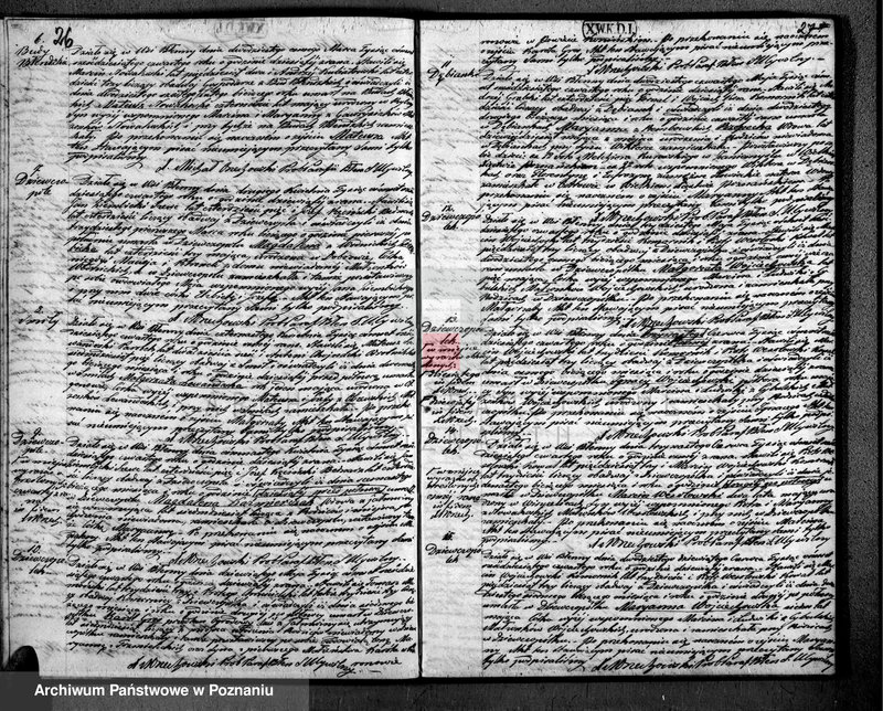 Obraz 16 z jednostki "Duplikat urodzonych, zaślubionych i zgonów"