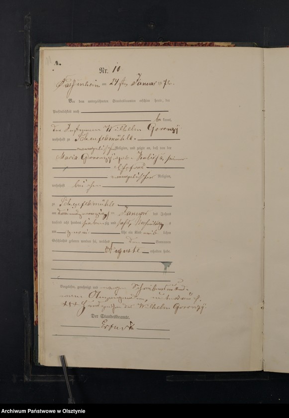 image.from.unit.number "Geburts-Haupt-Register Nr 1 - 219"